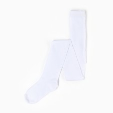 Pantyhose children, white color, height 116-122 cm