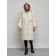 Coat insulated winter female, size 46, beige color