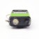 Battery Light, 1,500 mAh, radio, column, with a solar battery, green