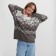 New Year. Knitted jumper KAFTAN Scandinavia size 50, gray