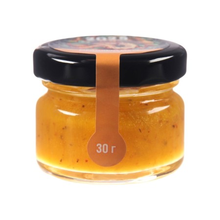 New Year. Honey mousse with sea buckthorn "Happy 2025!", 30g-2