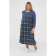 Women's dress, size 54, blue color