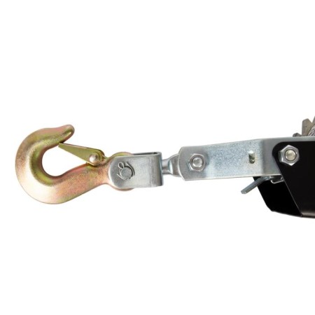 Manual winch Kraft KT705011, with a double ratchet mechanism, 2.5 t, 3.3 m, 2 hooks-1