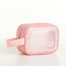 Lightning cosmetic bag, pink color