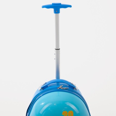 Children's suitcase 27 L (XS), lightning department, blue color-5