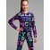 Thermal complex for girls: trousers, sweatshirt, height 164 cm