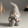 Souvenir Ceramics "Gnomic with stoopers, in gray" 9.5x8.3x15 cm