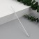 Knitting hook, with Teflon coating, d = 2 mm, 15 cm