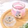 Aromatic “pot” candle 9x7.5cm, rose