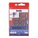 Set of drill on metal KWB, 2-8 mm, din338, sharpening angle 118 °, steel HSS-R, 13 pcs
