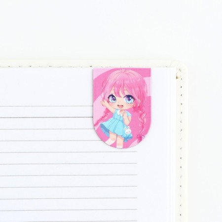 Magnetic bookmarks 6 pieces on the ’’ chibi ’’ ’’ ’’ ’-4