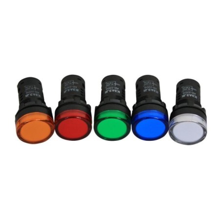 KEAZ lamp 238693 AD22DS (LED) 230V, matrix, green color