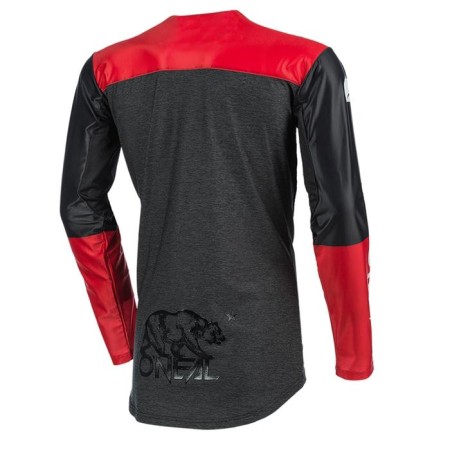 Jersey O’Neal Mayhem Hexx, male, size XXL, red, black-1