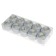 Yarn "Camelia" 70% polyester, 30% lurers 190m/20g (411 silver)