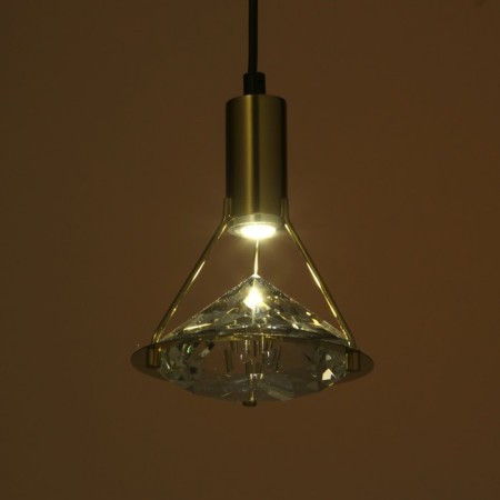 Lamp Bayerlux 2265/1 LED 5W gold 13x13x19-119 cm-3