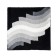 Bathroom rug Streak Black 55x50 cm