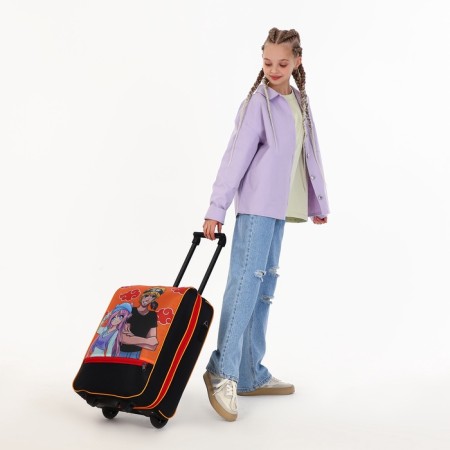 Baby suitcase 32 l (s), Sacvoyage, lightning department, black/orange color-9