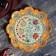 Rhyfty frog 31cm orange,