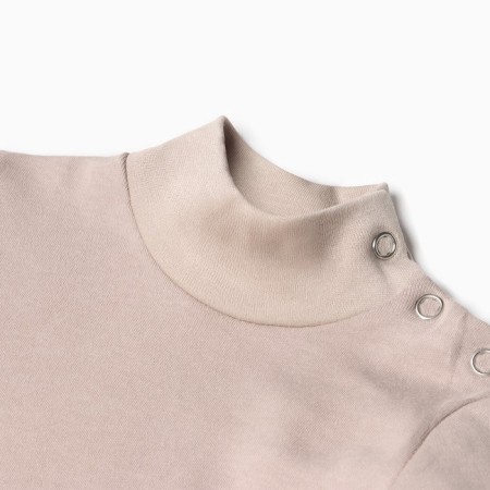 Body baby, with a long sleeve, cappuccino color, height 80 cm-1