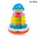 Musical Pyramid "Penguin", light effects, works from batteries