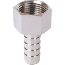 Штуцер STOUT SFT-0066-003810, 3/8" x 10 мм, внутренняя резьба, никелированная латунь