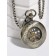 Pocket clock "Horoscope", mechanical, chain L-40 cm, D-4.5 cm