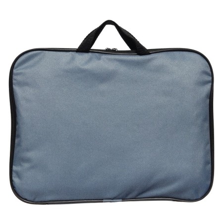 Folder with handles Textile A4, 350 x 270 x 20 mm, calligrata "office", nylon 600D, two -tone Kant, gray-4