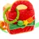 Developing toy "Cube: Kitik", with a tear, rustles and rings