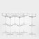 A set of glasses for champagne “chic”, glass, 240 ml, 6 pcs