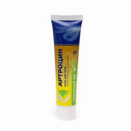 Body cream "Artrozin" for joints and muscles, with bee venom, 50 ml-1