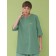Female T -shirt, size s, green color