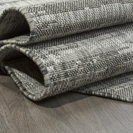 Oval Merinos Kair, size 160x230 cm, Gray color-3