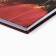 Diary A5, 80 liters, solid cover, burgundy "Golden Teacher"