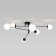 Ceiling Lamp EUROSVET NETZ 30181/6, E27, 6x60W, 1428x1428x400 mm, black color black