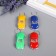 Light light on the ring "Bright car" flashes, the wheels are spinning a mix 2.5x6x1.5 cm