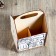 Box for beer "Happy New Year!" Santa Claus and Mug