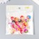 Beads for creativity plastic "Ranes translucent" colored 20 grams 0.8x1.4x1.4 cm