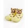 Botins-knees children's first step animals with a breathing sole, size 24, yellow color