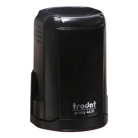 Equipment for round printing automatic Trodat Printy 4630, diameter 30 mm, lid, black body-7