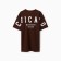 Female T-shirt, brown-bearded color, ONE SIZE (42-46)