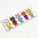 Wooden puzzle for children. Repeat on the sample of the "cats"
