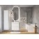 Cersanit Moduo bath mixer, with a long pour, single -leaf, chrome