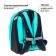 School backpack, 37 x 28 x 19 cm, Calligrata to "Robot"