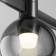 Technical TR148-1-3W3K-B BUBLLE, 85X85X115 mm, LED, 3W, 40LM, 3000K, Black Color Black