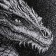 Terry Ethel "Mythical Dragon", 50x90cm, 100% cotton, 420g/m2