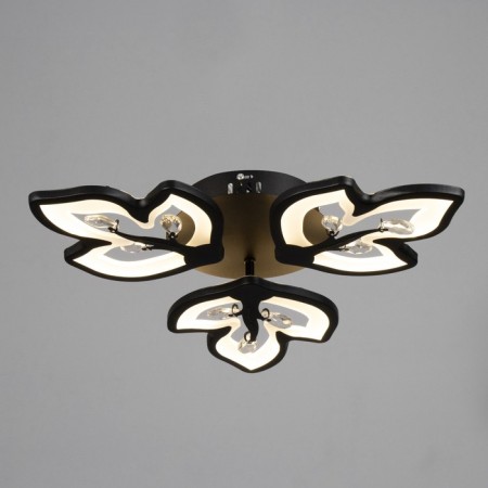 Chandelier 1093/3bk LED 72W 3000-6000k Dimmer black 50x50 cm Bayerlux-1
