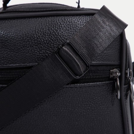 Male bag, black color-4
