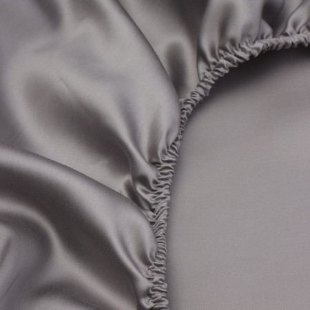 SL Home Tencel elastic band 140*200+30 cm, col. grey-6
