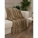 Texrepublic blanket, size 200x220 cm, beige color