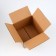 The box is folding, brown, 15 x 15 x 12 cm